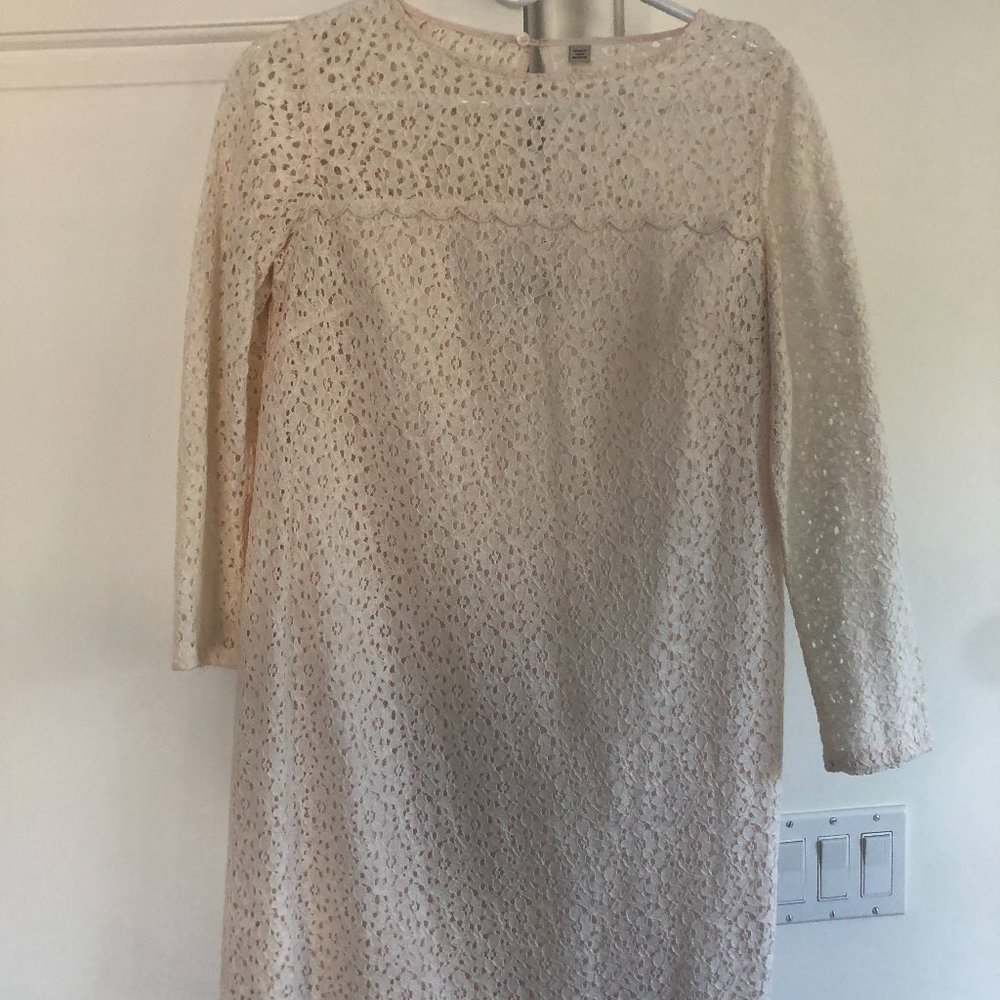 Used Once Jack Wills Elegant White Lace Dress